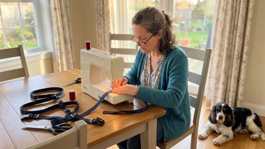 How to Sew a Dog Safety Harness
